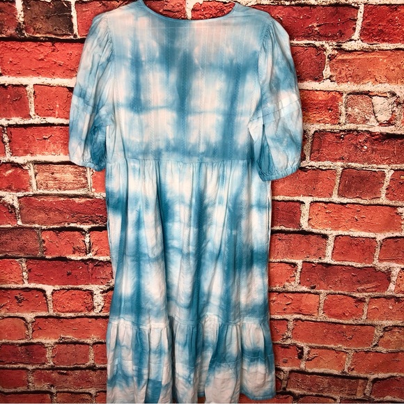 Shibori hand dyed maxi dress - Picture 6 of 9